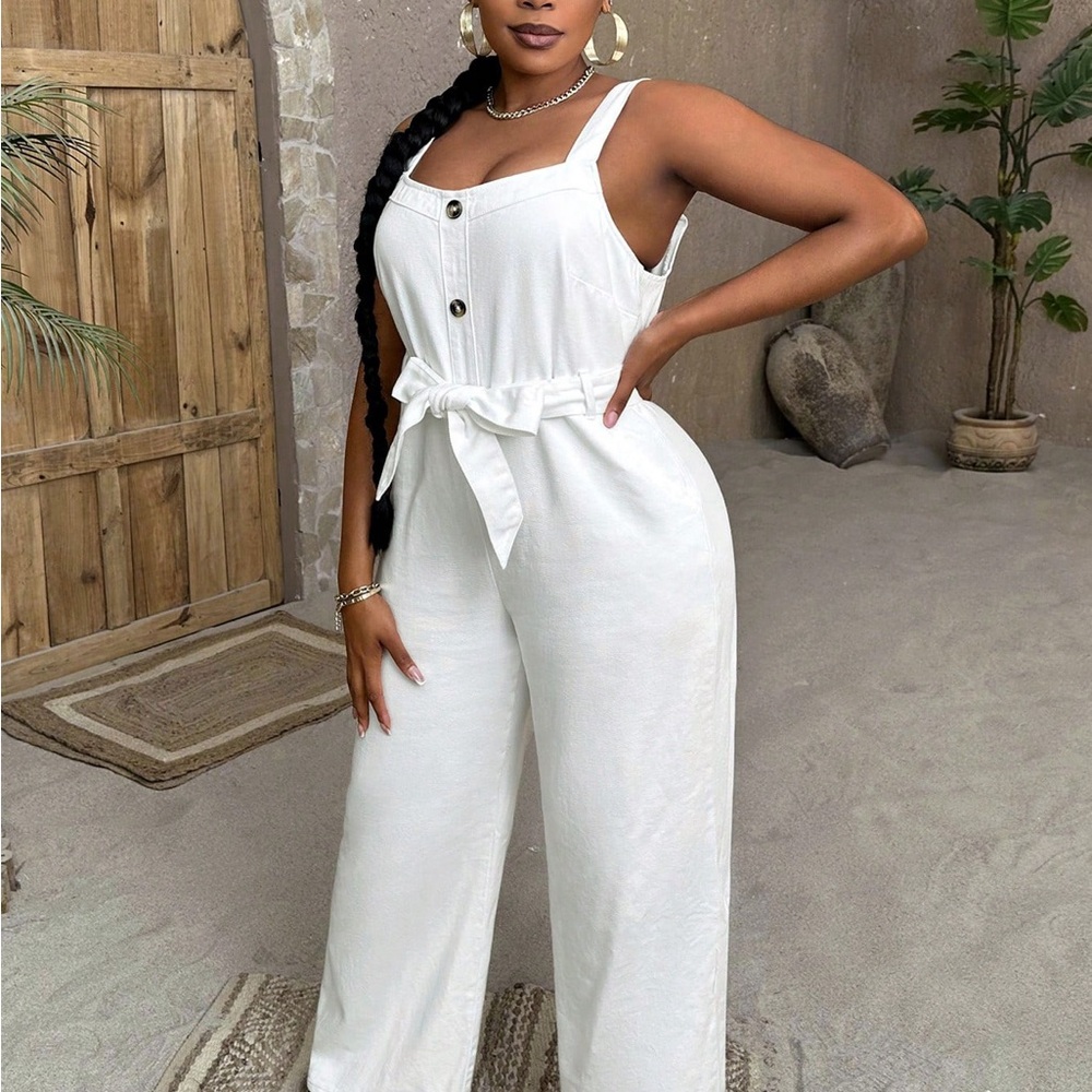 Elegant White Jumpsuit